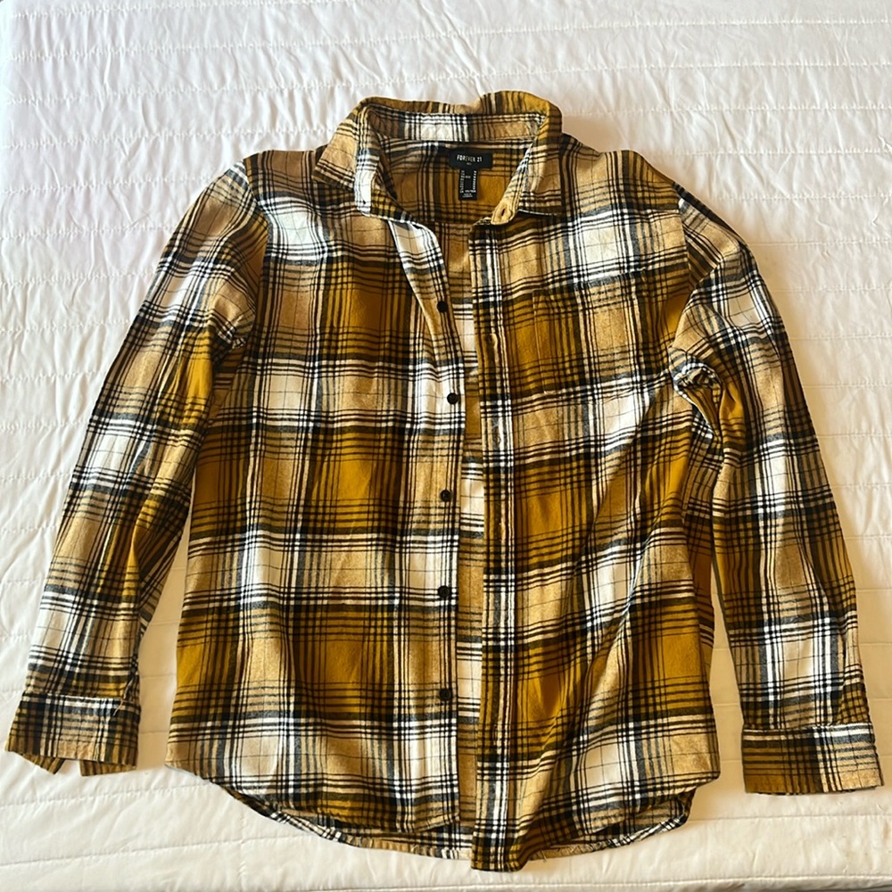 Tan Flannel Shirt